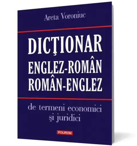 Coperta cărții Dicționar englez-român/român-englez de termeni economici și juridici