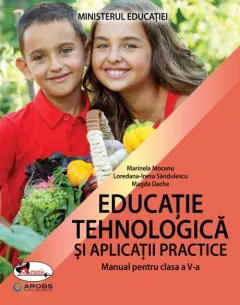 Coperta cărții Educație tehnologică și aplicații practice. Manual pentru clasa a V-a