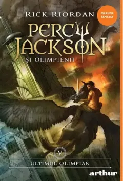 Coperta cărții Ultimul Olimpian (Percy Jackson si Olimpienii, vol. 5)
