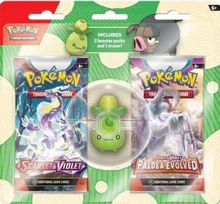 Coperta cărții Pokemon TCG: July BTS - Radiera Smoliv/Lechonk