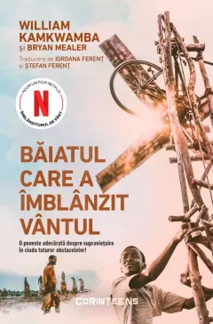 Coperta cărții Băiatul care a îmblânzit vântul