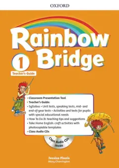Coperta cărții Rainbow Bridge 1 Teacher's Guide Pack