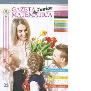 Coperta cărții Gazeta Matematica Junior nr. 133, Martie 2024 (bonus Heidi)