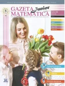 Coperta cărții Gazeta Matematica Junior nr. 133, Martie 2024 (bonus Heidi)