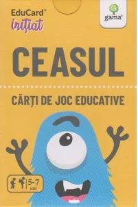 Coperta cărții Carti de joc educative - Ceasul, 5-7 ani