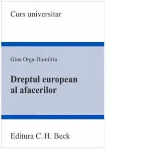 Coperta cărții Dreptul european al afacerilor