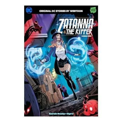 Coperta cărții Zatanna and the Ripper Volume One, Sarah Dealy, Syro