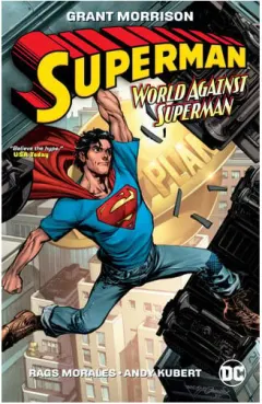 Coperta cărții Superman: world against Superman