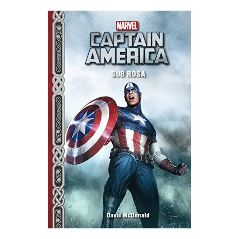 Coperta cărții Marvel Captain America: Sub Rosa