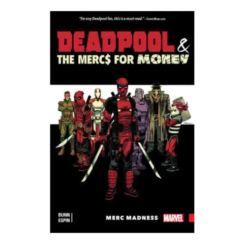 Coperta cărții Deadpool & the Mercs for Money