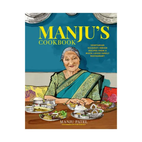 Coperta cărții Manju's cookbook: vegetarian Gujarati Indian recipes from a much-loved family restaurant