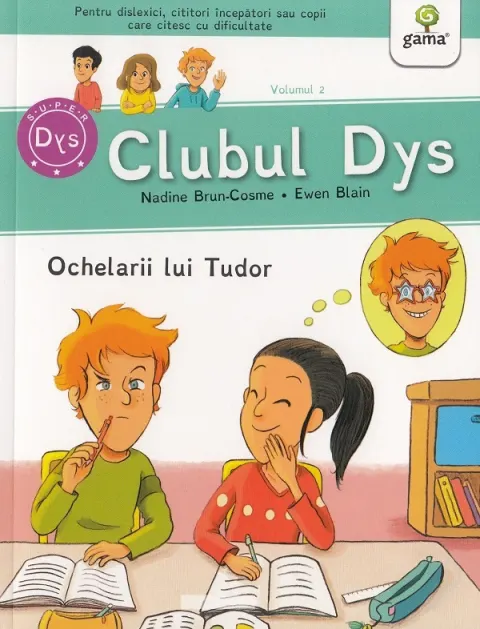 Coperta cărții Clubul Dys. Ochelarii lui Tudor