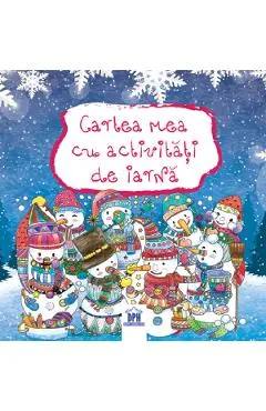 Coperta cărții Cartea mea de activitati de iarna