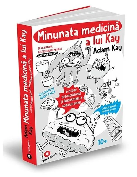 Coperta cărții Minunata medicină a lui Kay