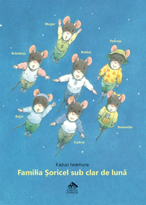 Coperta cărții Familia Șoricel sub clar de lună