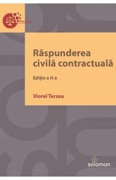 Coperta cărții Raspunderea civila contractuala Ed.2