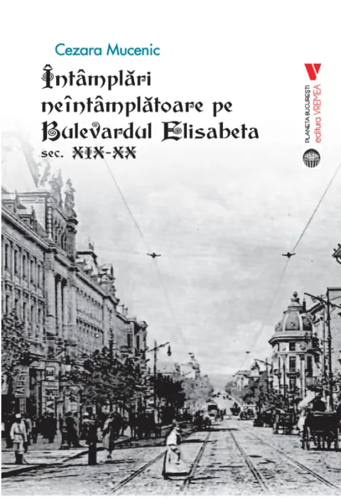 Coperta cărții Intamplari neintamplatoare pe Bulevardul Elisabeta: Sec. XIX-XX