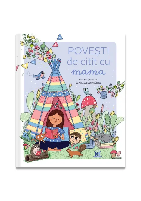 Coperta cărții Povești de citit cu mama