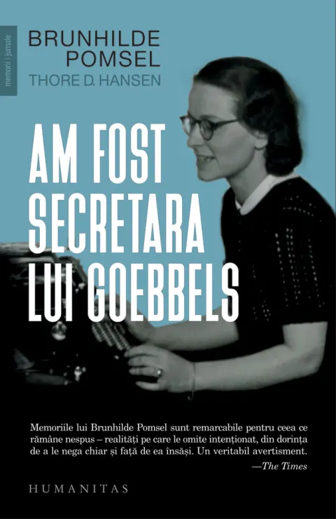 Coperta cărții Am fost secretara lui Goebbels