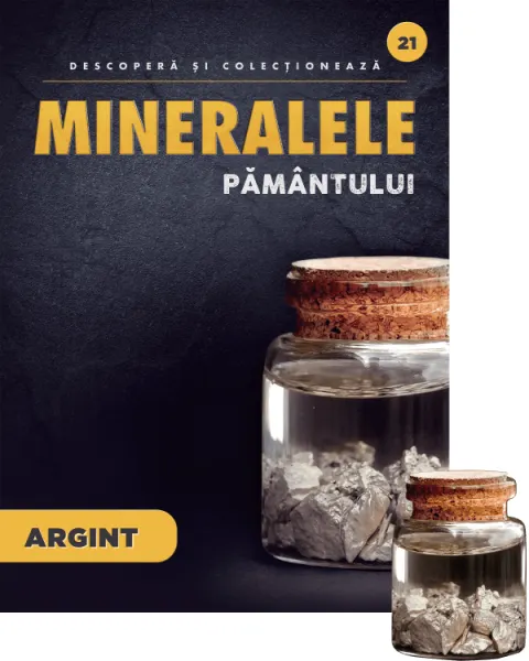 Coperta cărții Argint. Volumul 21. Mineralele Pamantului