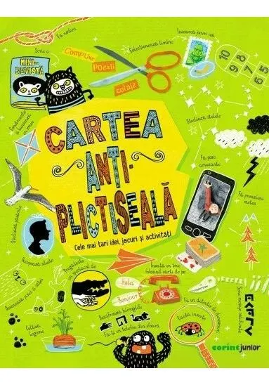 Coperta cărții Cartea antiplictiseala