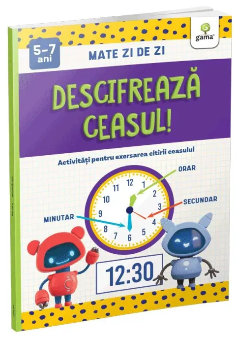Coperta cărții Descifrează ceasul!