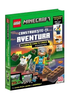 Coperta cărții LEGO Minecraft - Construieste-ti aventura Minecraft