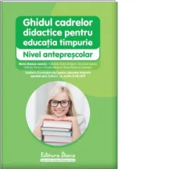 Coperta cărții Ghidul cadrelor didactice pentru educatie timpurie - Nivel anteprescolar
