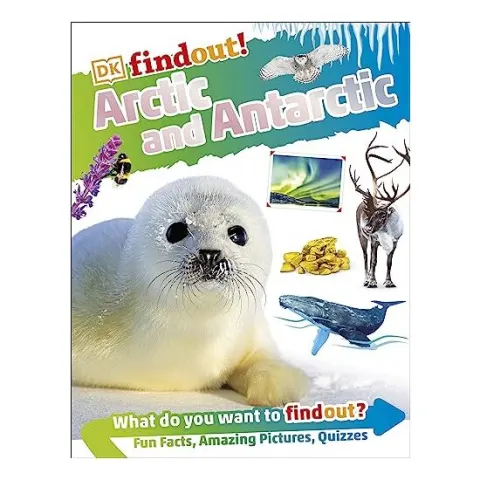 Coperta cărții DKFindout! Arctic and Antarctic