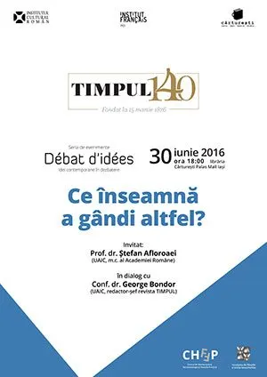 dezbatere timpul