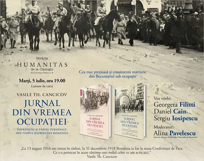 Jurnal din vremea ocupației