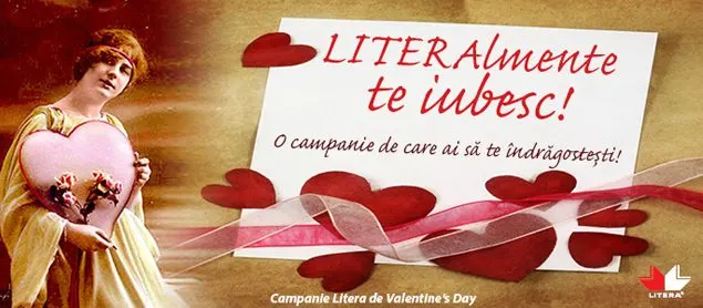 LITERAlmente te iubesc! campanie a editurii Litera in luna februarie 2013