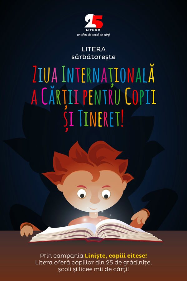 Litera sarbatoreste Ziua Internationala a cartii pentru copii si tineri