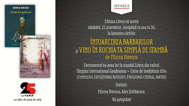 lansare-Mircea-Dinescu-Gaudeamus