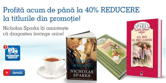 nicholas sparks reduceri