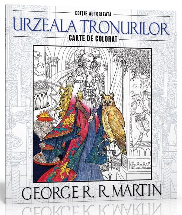 Urzeala tronurilor. Carte de colorat
