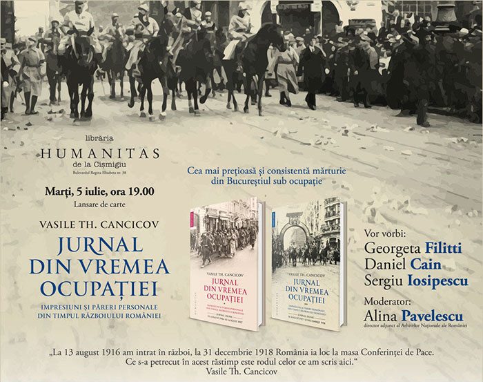 Jurnal din vremea ocupației