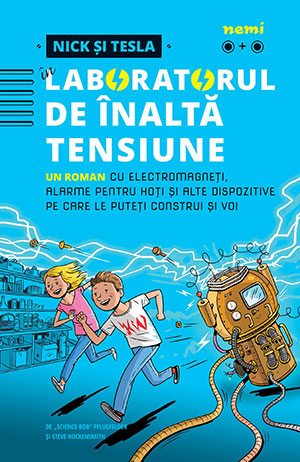 Nick și Tesla în laboratorul de înaltă tensiune