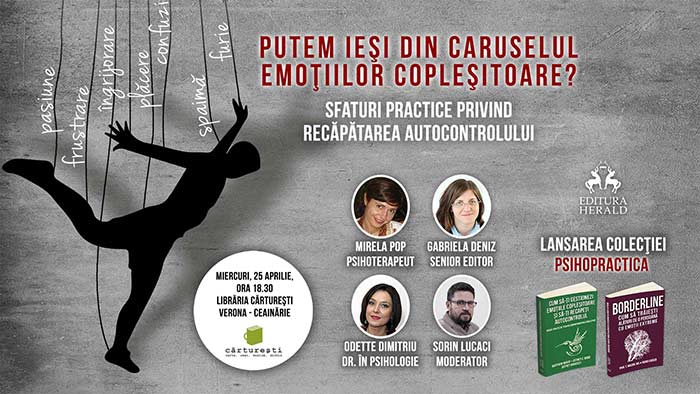 Putem ieşi din caruselul emoţiilor copleşitoare