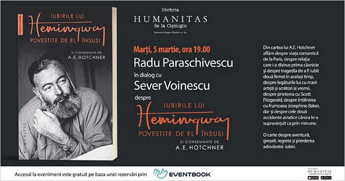 Iubirile lui Hemingway povestite de el însuși