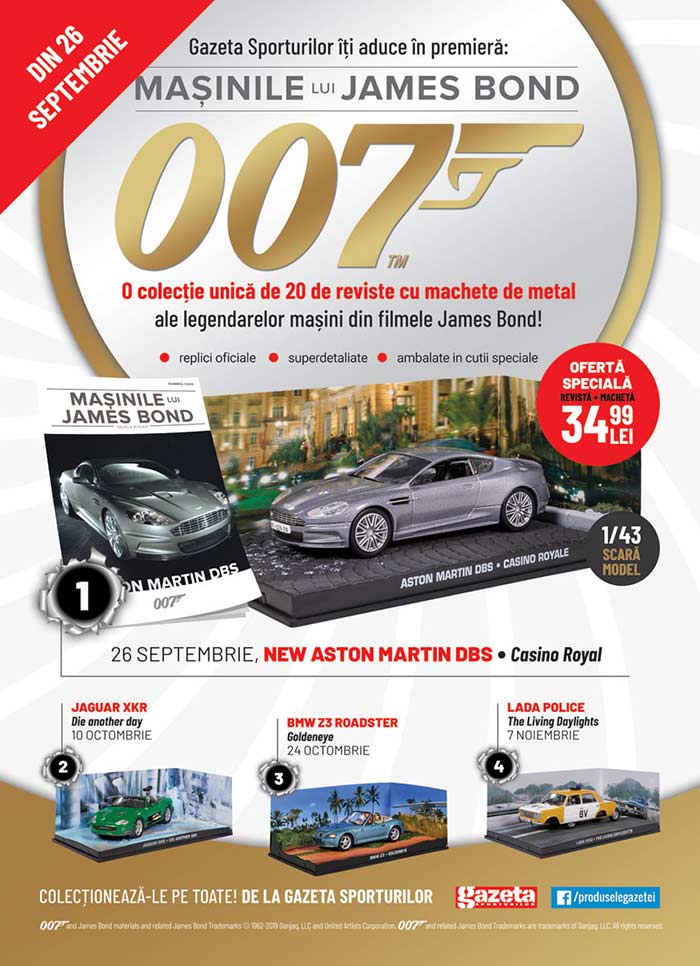 MASINILE LUI JAMES BOND