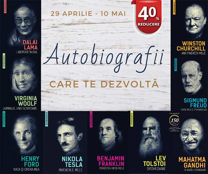 Autobiografii care te dezvoltă