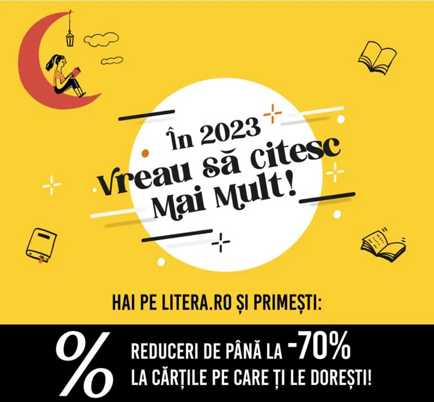 În 2023 vreau să citesc mai mult